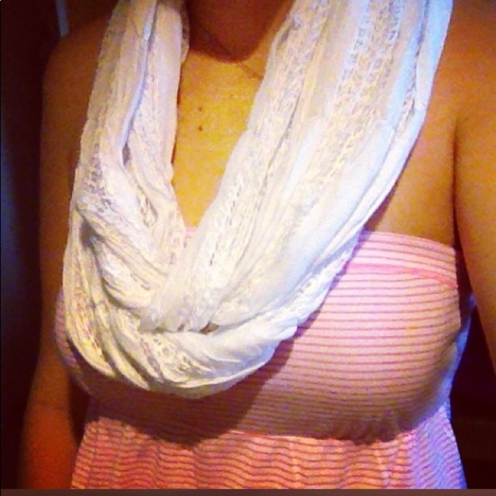 Deb pink strapless top